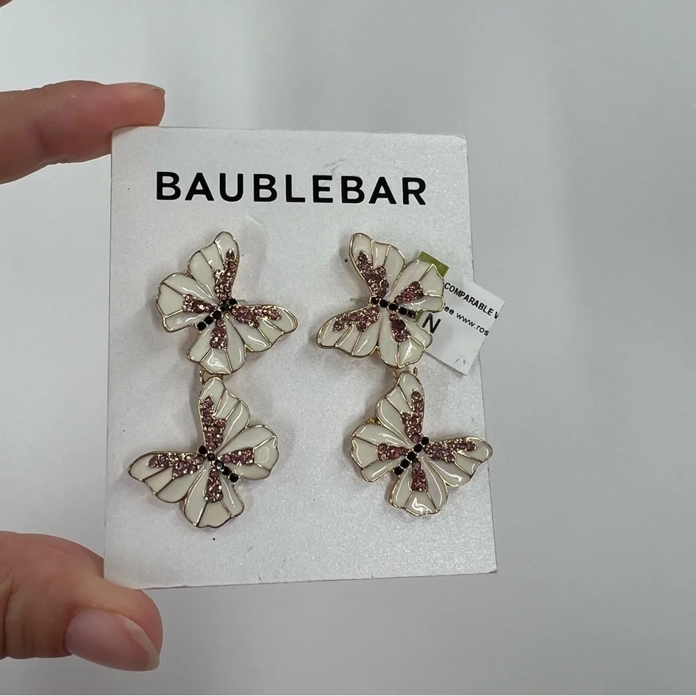 Baublebar Butterfly Drop Earrings